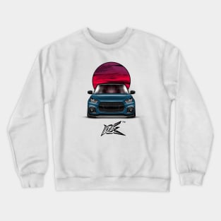 maruti suzuki swift race blue Crewneck Sweatshirt